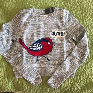 Abercrombie Fitch cropped sweater XS NEW